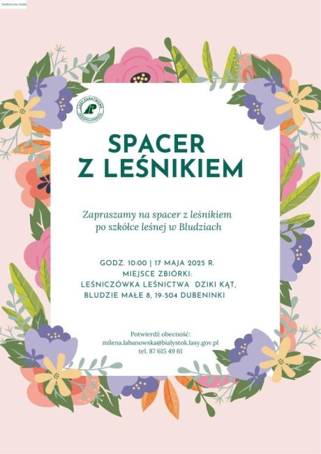 Spacer z leśnikiem